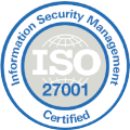 Certified by ISO 27001